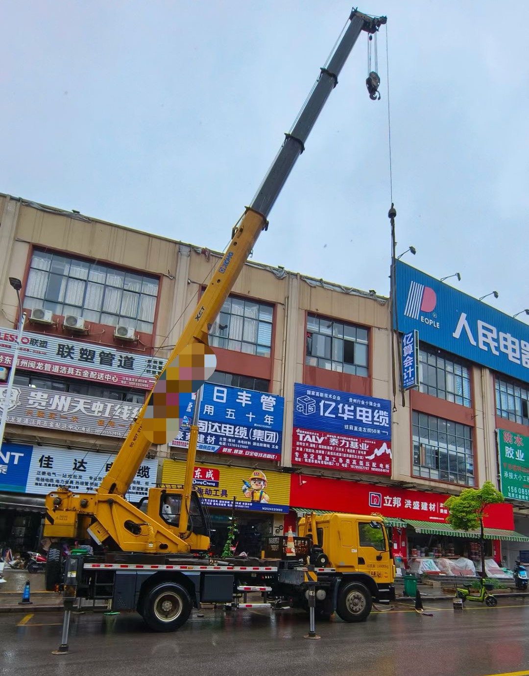 江永县吊车吊机租赁桥梁吊装